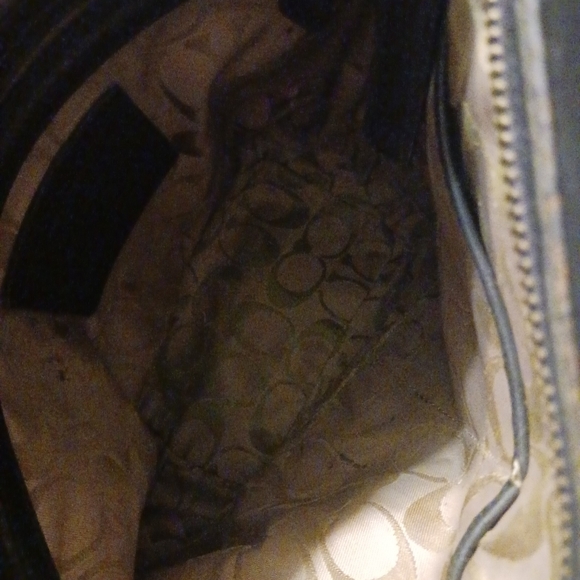 Coach Vintage Y2K Black Leather Legacy Soho Bucket Shoulder Bag 9186 - Picture 4 of 12